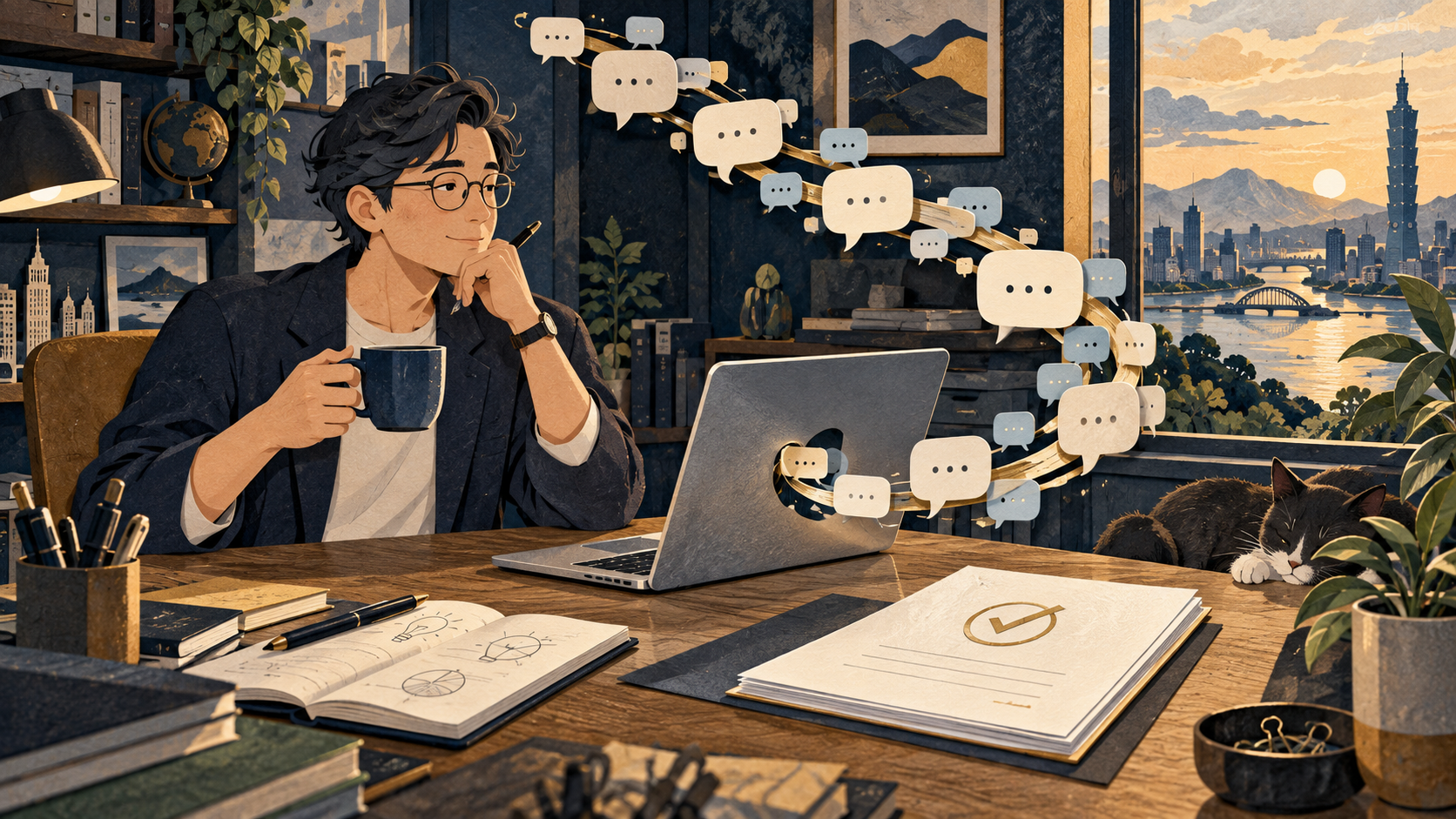 AI 一直說「正在處理」,我到底是在等什麼?